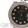 ROLEX ロレックス デイトジャスト 28 279381RBR チョコレート ジュビリーブレス 10Pダイヤ 17