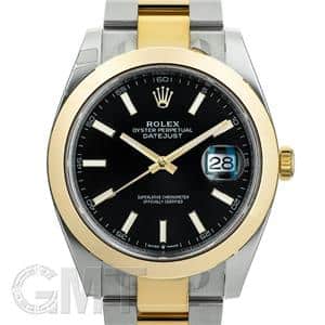 ROLEX ロレックス デイトジャスト 41 126303 ブラック オイスターブレス