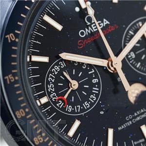 OMEGA オメガ スピードマスター ムーンフェイズ ブルー サイド オブ ザ ムーン  304.93.44.52.03.002