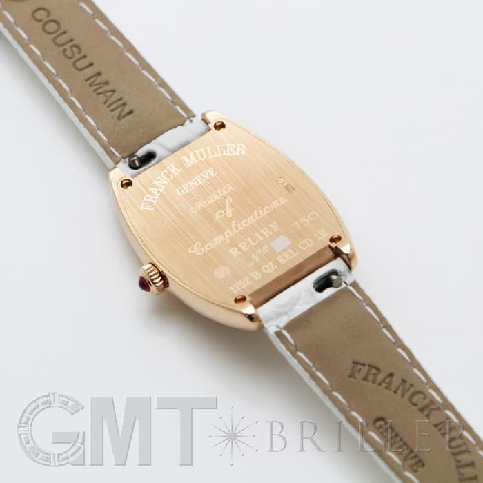 FRANCK MULLER フランク・ミュラー トノーカーべックス レリーフ ダイヤモンド 1752BQZ REL CD 1R 24