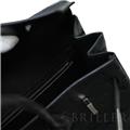 HERMES エルメス バーキン 25 オーストリッチ ノワール シルバー金具 22