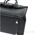 HERMES エルメス バーキン 25 オーストリッチ ノワール シルバー金具 23