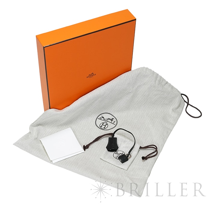 HERMES エルメス バーキン 25 オーストリッチ ノワール シルバー金具 7