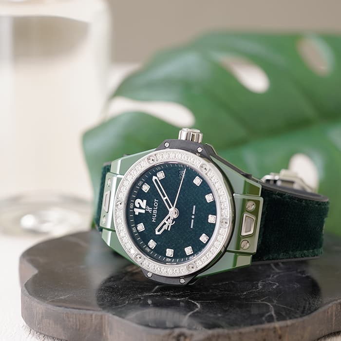 HUBLOT ウブロ ビッグバン ワンクリック イタリアインディペンデント ダークグリーンベルベット 39mm 465.GX.277G.NR.1204.ITI18【世界100本限定】 2