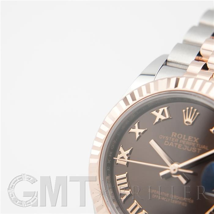 ROLEX ロレックス デイトジャスト 28 279171 チョコレートローマ ジュビリーブレスレット【未使用品】 11