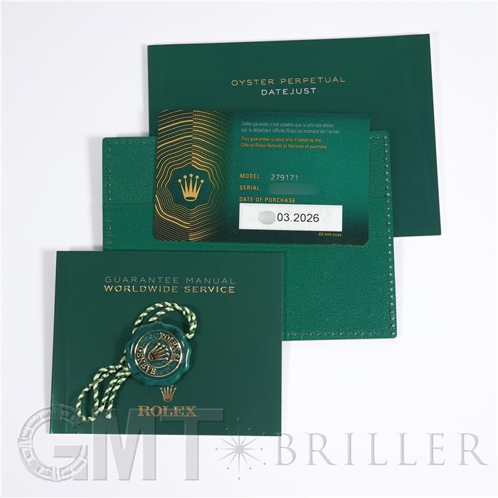 ROLEX ロレックス デイトジャスト 28 279171 チョコレートローマ ジュビリーブレスレット【未使用品】 4