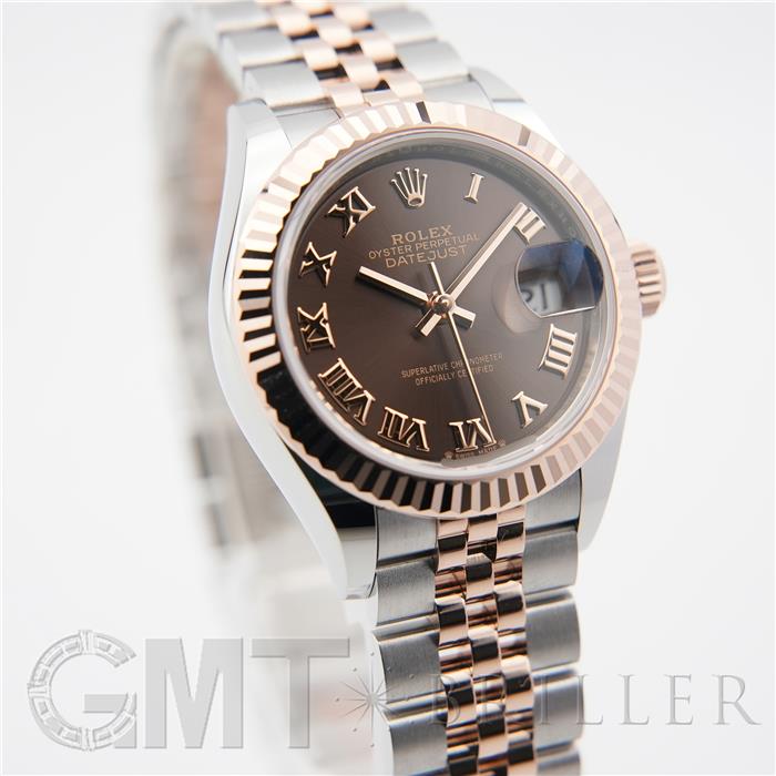 ROLEX ロレックス デイトジャスト 28 279171 チョコレートローマ ジュビリーブレスレット【未使用品】 7