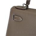 HERMES エルメス ケリー 28 エプソン エトゥープ シルバー金具 15