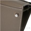 HERMES エルメス ケリー 28 エプソン エトゥープ シルバー金具 20