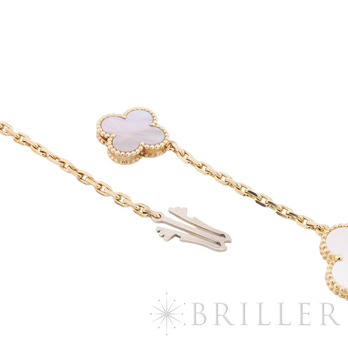 Van Cleef & Arpels ヴァン クリーフ&アーペル アルハンブラ ラッキー アルハンブラ ロングネックレス 12モチーフ VCARD80100 9