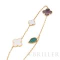 Van Cleef & Arpels ヴァン クリーフ&アーペル アルハンブラ ラッキー アルハンブラ ロングネックレス 12モチーフ VCARD80100 11