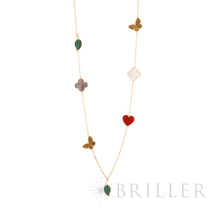 Van Cleef & Arpels ヴァン クリーフ&アーペル アルハンブラ ラッキー アルハンブラ ロングネックレス 12モチーフ VCARD80100 1