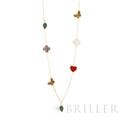 Van Cleef & Arpels ヴァン クリーフ&アーペル アルハンブラ ラッキー アルハンブラ ロングネックレス 12モチーフ VCARD80100 1