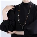 Van Cleef & Arpels ヴァン クリーフ&アーペル アルハンブラ ラッキー アルハンブラ ロングネックレス 12モチーフ VCARD80100 14