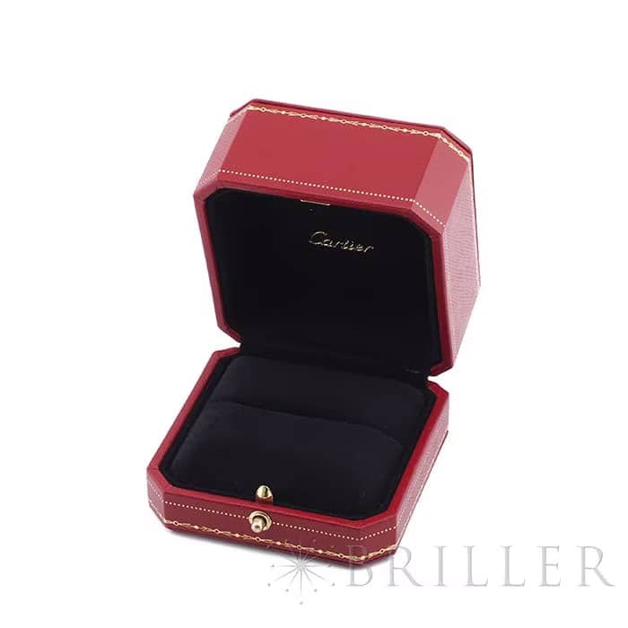 CARTIER カルティエ ジュストアンクル リング スモールモデル ピンクゴールド セミパヴェダイヤモンド 13号 B4231400 7