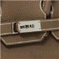 HERMES エルメス バーキン 30 トゴ エトゥープ シルバー金具 3