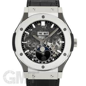 HUBLOT ウブロ クラシック フュージョン アエロフュージョン ムーンフェイズ チタニウム 45mm 517.NX.0170.LR