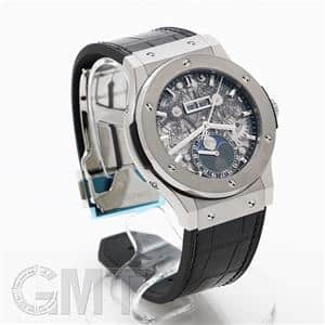 HUBLOT ウブロ クラシック フュージョン アエロフュージョン ムーンフェイズ チタニウム 45mm 517.NX.0170.LR