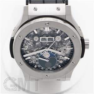 HUBLOT ウブロ クラシック フュージョン アエロフュージョン ムーンフェイズ チタニウム 45mm 517.NX.0170.LR