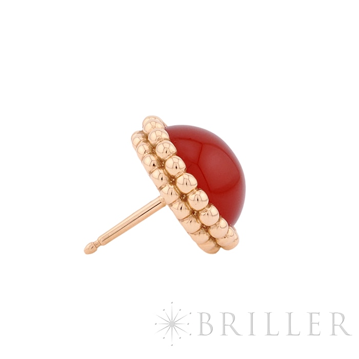 Van Cleef & Arpels ヴァン クリーフ&アーペル ペルレ クルール ピアス カーネリアン ローズゴールド VCARP4E000 9