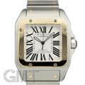 CARTIER カルティエ サントス 100 LM YG/SS W200728G シルバー