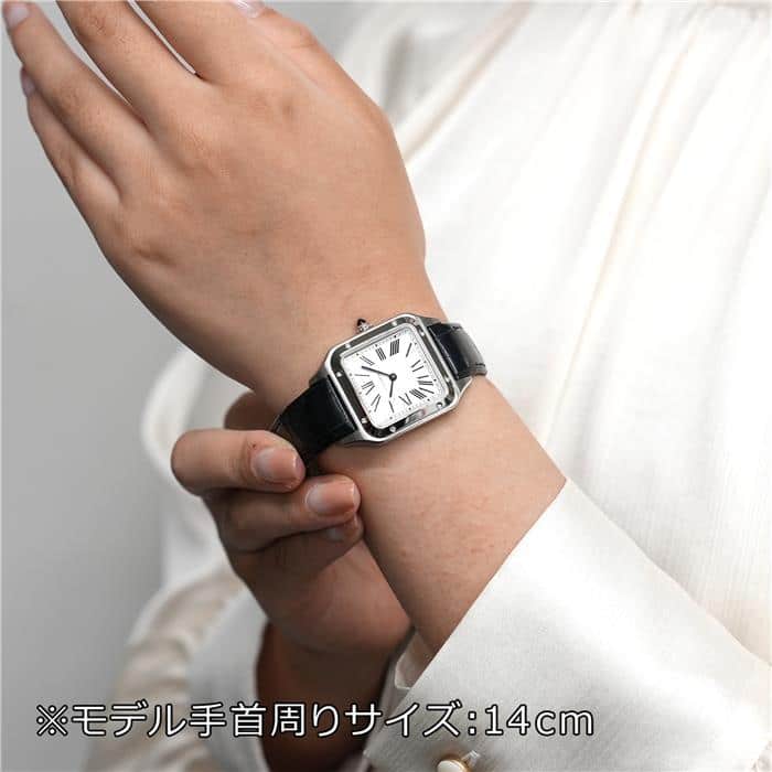 CARTIER カルティエ サントス デュモン SM クォーツ WSSA0023 28