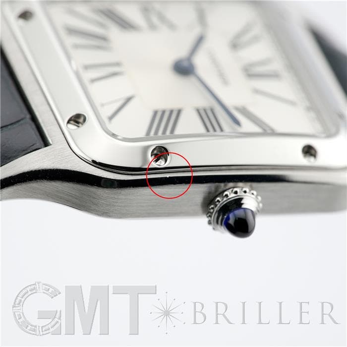 CARTIER カルティエ サントス デュモン SM クォーツ WSSA0023 7