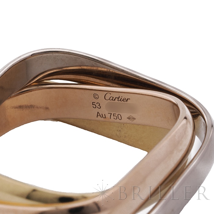 CARTIER カルティエ トリニティ クッション リング クラシックモデル 13号  B4240600 9