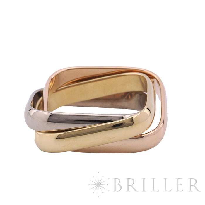 CARTIER カルティエ トリニティ クッション リング クラシックモデル 13号  B4240600 10