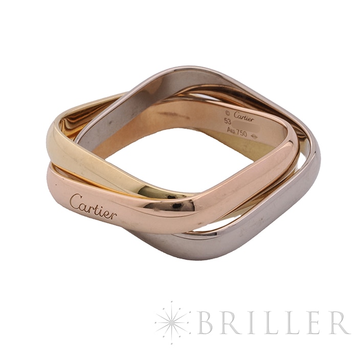 CARTIER カルティエ トリニティ クッション リング クラシックモデル 13号  B4240600 11