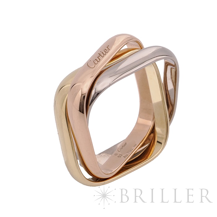 CARTIER カルティエ トリニティ クッション リング クラシックモデル 13号  B4240600 8