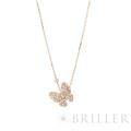 Van Cleef & Arpels ヴァン クリーフ&アーペル ドゥ パピヨン ネックレス イエローゴールド ダイヤモンド VCARP3DP00 1