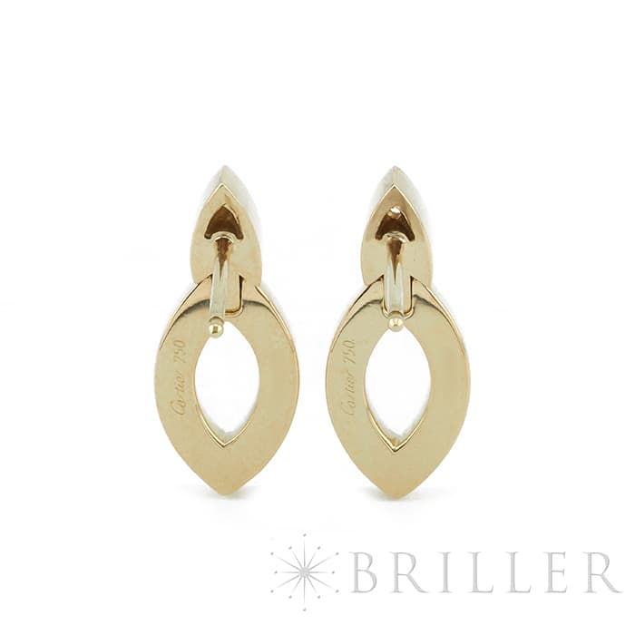 CARTIER カルティエ ディアデア イヤリング ピアス イエローゴールド ダイヤモンド N8022300 1