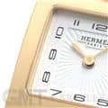 HERMES エルメス Hウォッチ HH1.201.131/SW931 ゴールドプレーテッド オレンジ 17