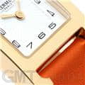 HERMES エルメス Hウォッチ HH1.201.131/SW931 ゴールドプレーテッド オレンジ 19