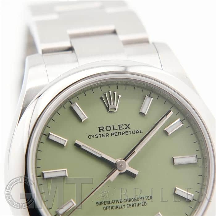 ROLEX ロレックス オイスターパーペチュアル 31 277200 ピスタチオ【2025年新作】 6