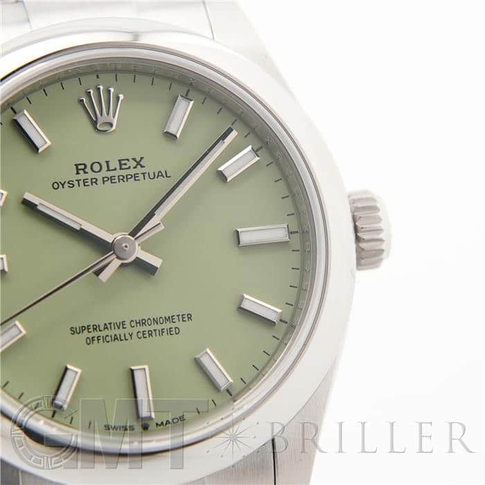 ROLEX ロレックス オイスターパーペチュアル 31 277200 ピスタチオ【2025年新作】 7