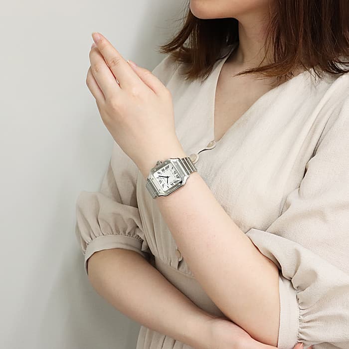 CARTIER カルティエ サントス ドゥ カルティエ MM WSSA0010 29