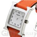 HERMES エルメス Hウォッチ HH1.220.136/WW93 044901WW00　Hウォッチ ホワイトラッカーSS オレンジ 14