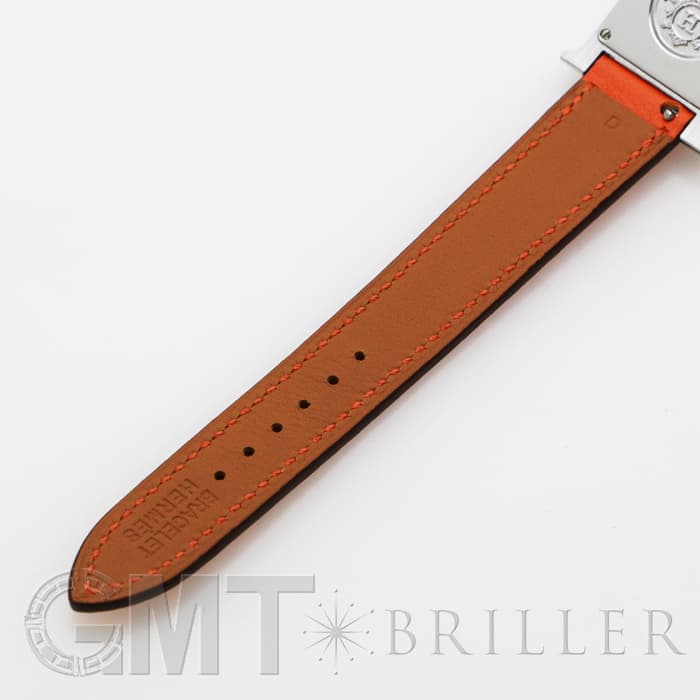 HERMES エルメス Hウォッチ HH1.220.136/WW93 044901WW00　Hウォッチ ホワイトラッカーSS オレンジ 26