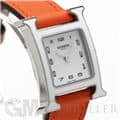 HERMES エルメス Hウォッチ HH1.220.136/WW93 044901WW00　Hウォッチ ホワイトラッカーSS オレンジ 3