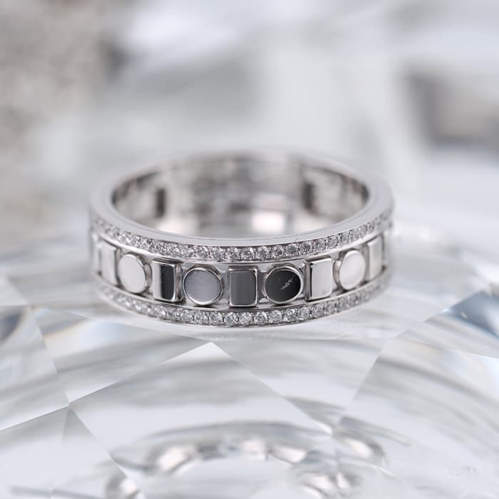 Damiani ダミアーニ ベルエポック リール リング ホワイトゴールド ダイヤモンド 13号 20093135 【アウトレット】 2