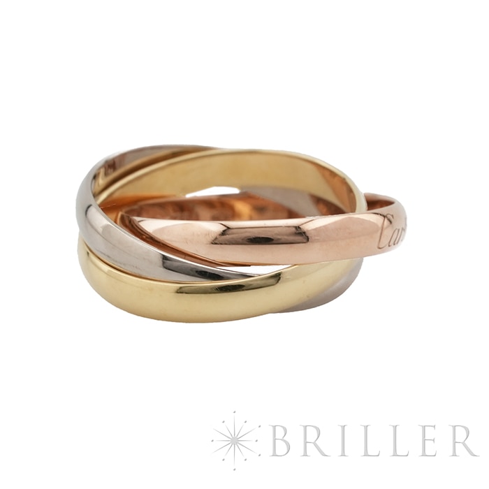 CARTIER カルティエ トリニティ リング スモール モデル 7号 B4235100 10