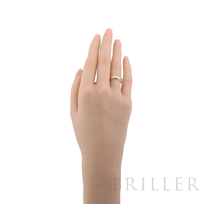 CARTIER カルティエ トリニティ リング スモール モデル 7号 B4235100 13