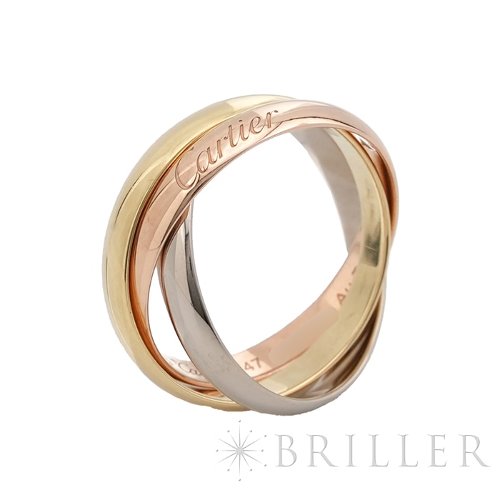 CARTIER カルティエ トリニティ リング スモール モデル 7号 B4235100 8