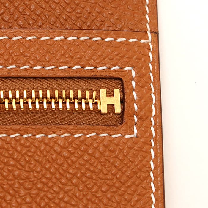 HERMES エルメス ベアン スフレ エプソン ゴールド ゴールド金具 13