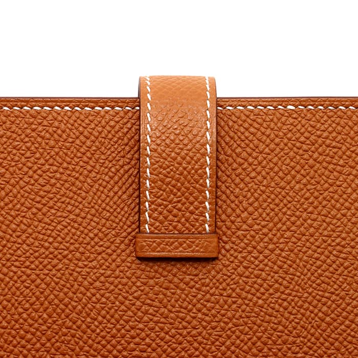 HERMES エルメス ベアン スフレ エプソン ゴールド ゴールド金具 14