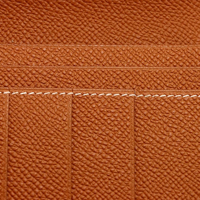 HERMES エルメス ベアン スフレ エプソン ゴールド ゴールド金具 17