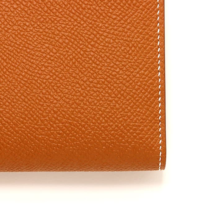 HERMES エルメス ベアン スフレ エプソン ゴールド ゴールド金具 22