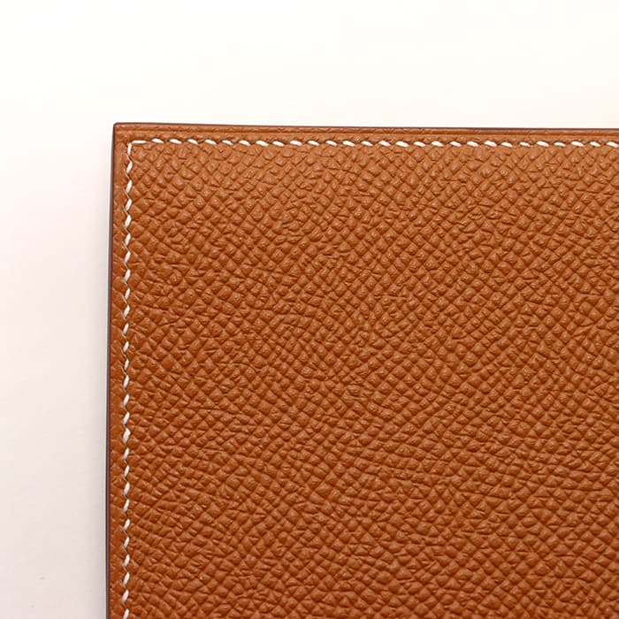 HERMES エルメス ベアン スフレ エプソン ゴールド ゴールド金具 24